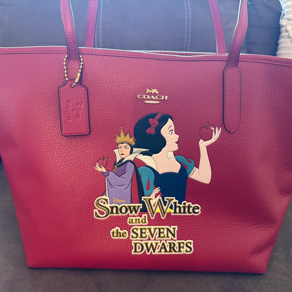 Coach X snow White Disney tote